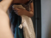 洗完澡變更衣變視頻兒子進來了